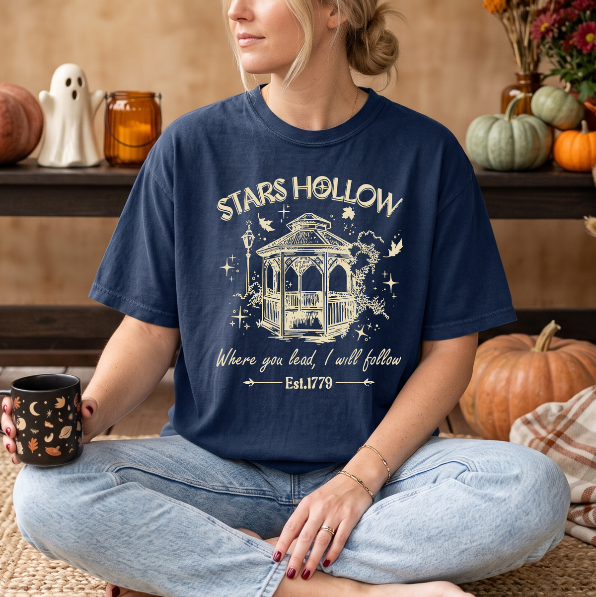 Stars Hollow Graphic T-shirt