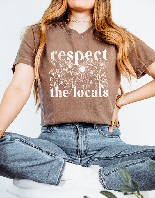 Respect the locals  - wildflowers