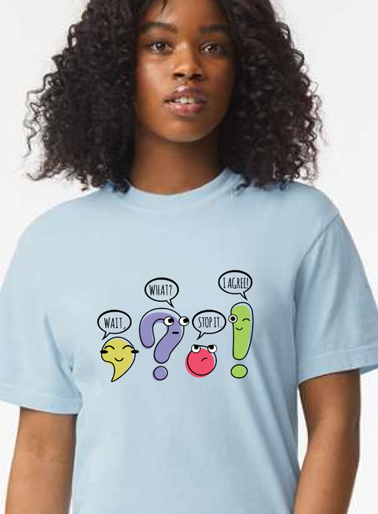 Punctuation Tee