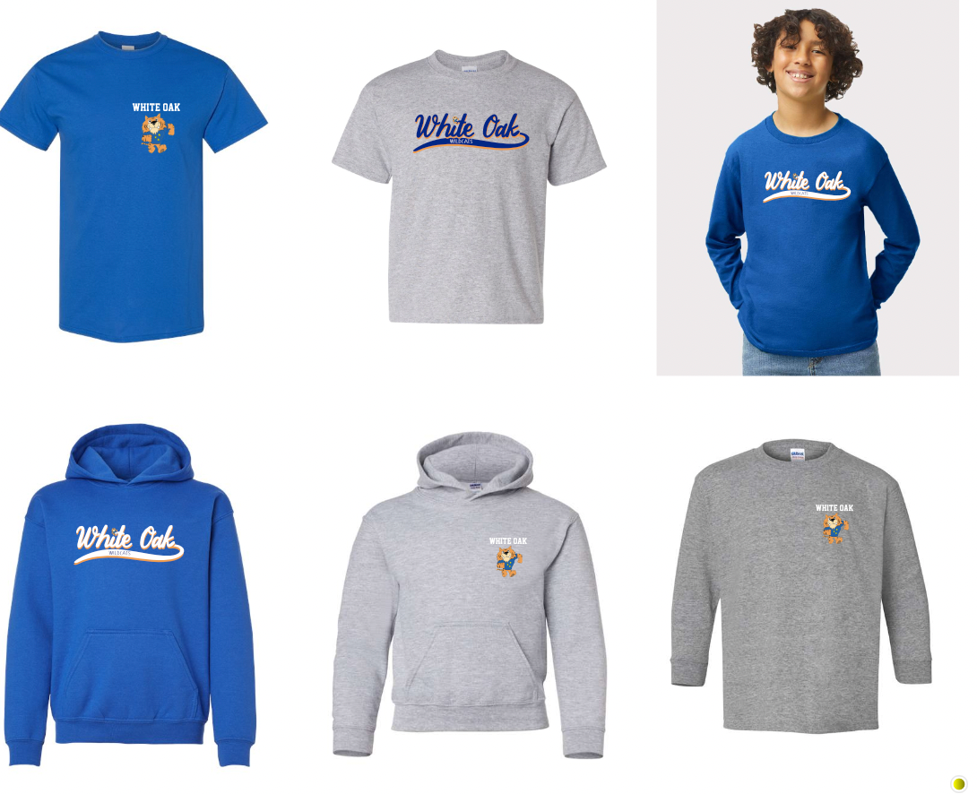 WhIte Oak School Youth Long Sleeve T-shirt