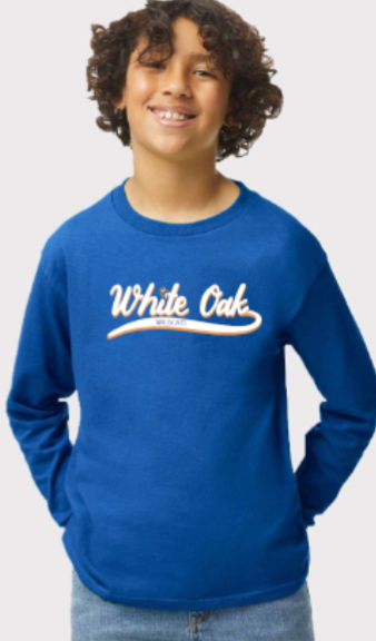 WhIte Oak School Youth Long Sleeve T-shirt