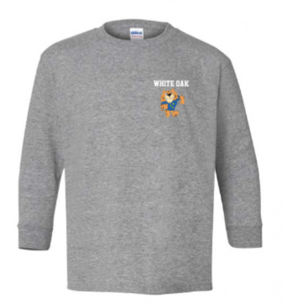 WhIte Oak School Youth Long Sleeve T-shirt